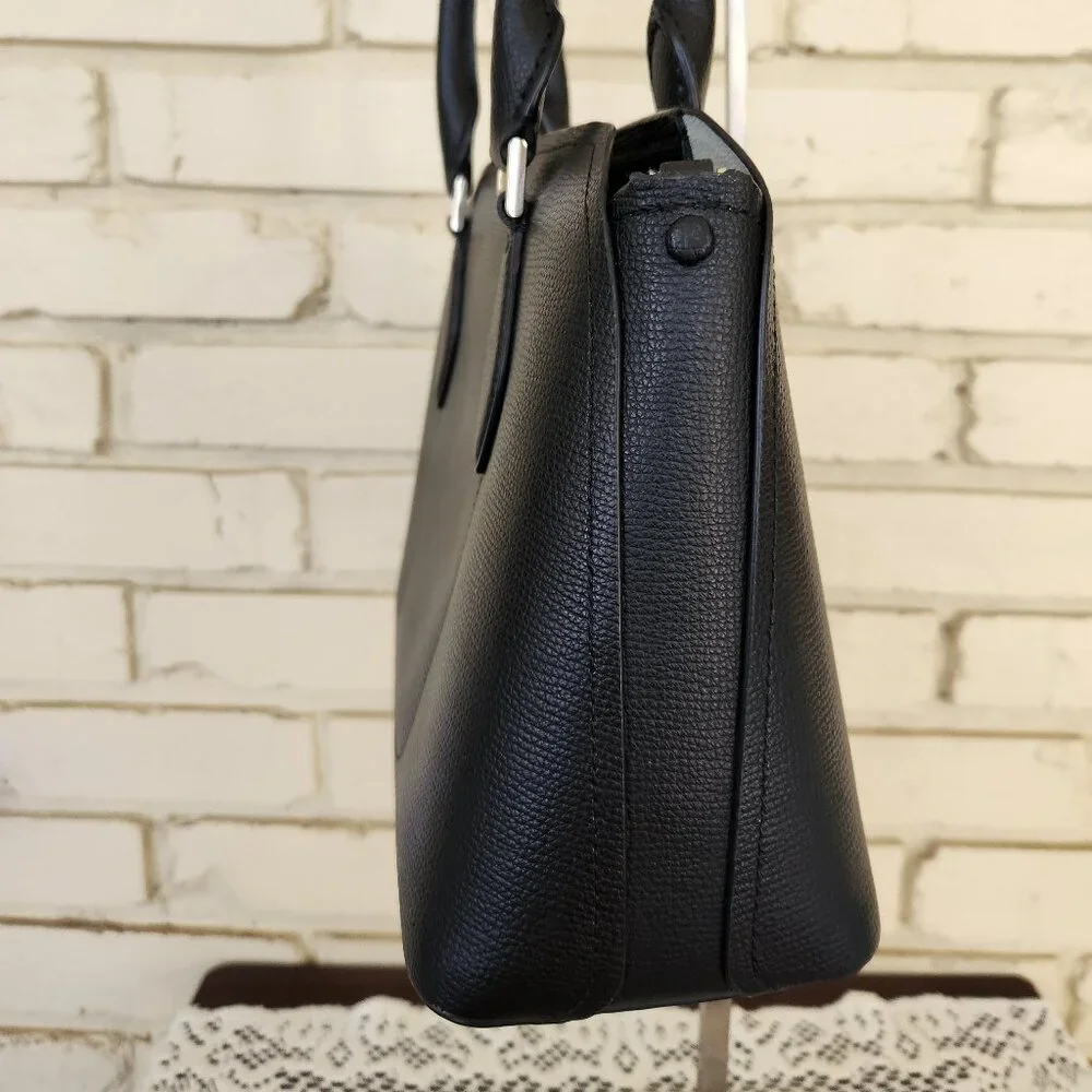 Euc Kate Spade NY Darcy Black Leather Crossbody Bag/Satchel Purse
